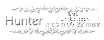 HUNTER Nadycoon *HU